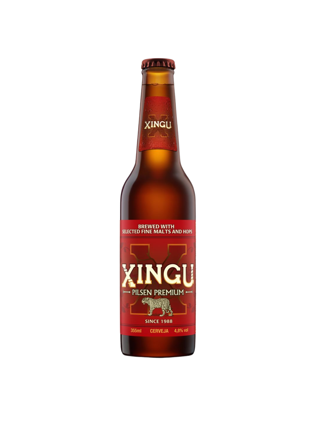 XINGU PILSEN LONG NECK 375ML CAIXA COM 12 UNIDADES