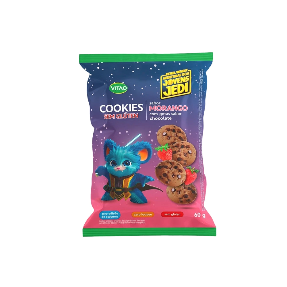 COOKIES MORANGO SEM GLÚTEN DISNEY 60G
