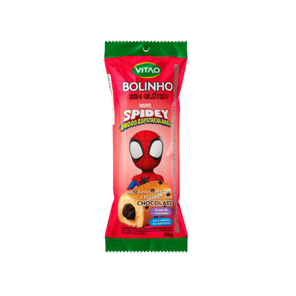 BOLINHO GOTAS CHOCOLATE SEM GLÚTEN DISNEY 35G