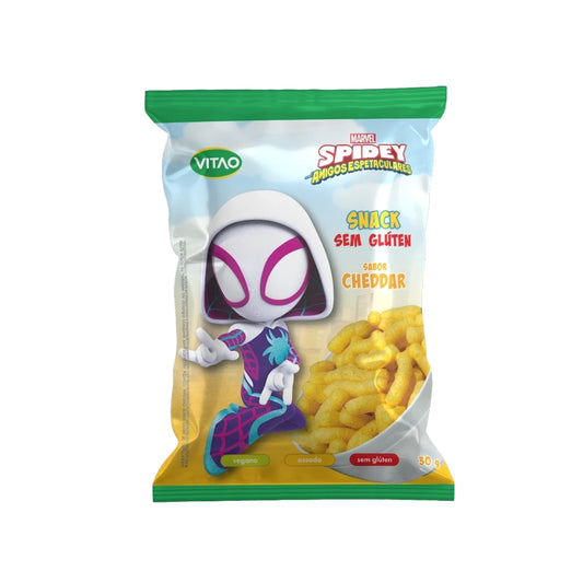 SNACK CHEDDAR SEM GLÚTEN DISNEY 30G