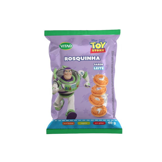 ROSQUINHAS LEITE SEM GLÚTEN DISNEY 60G