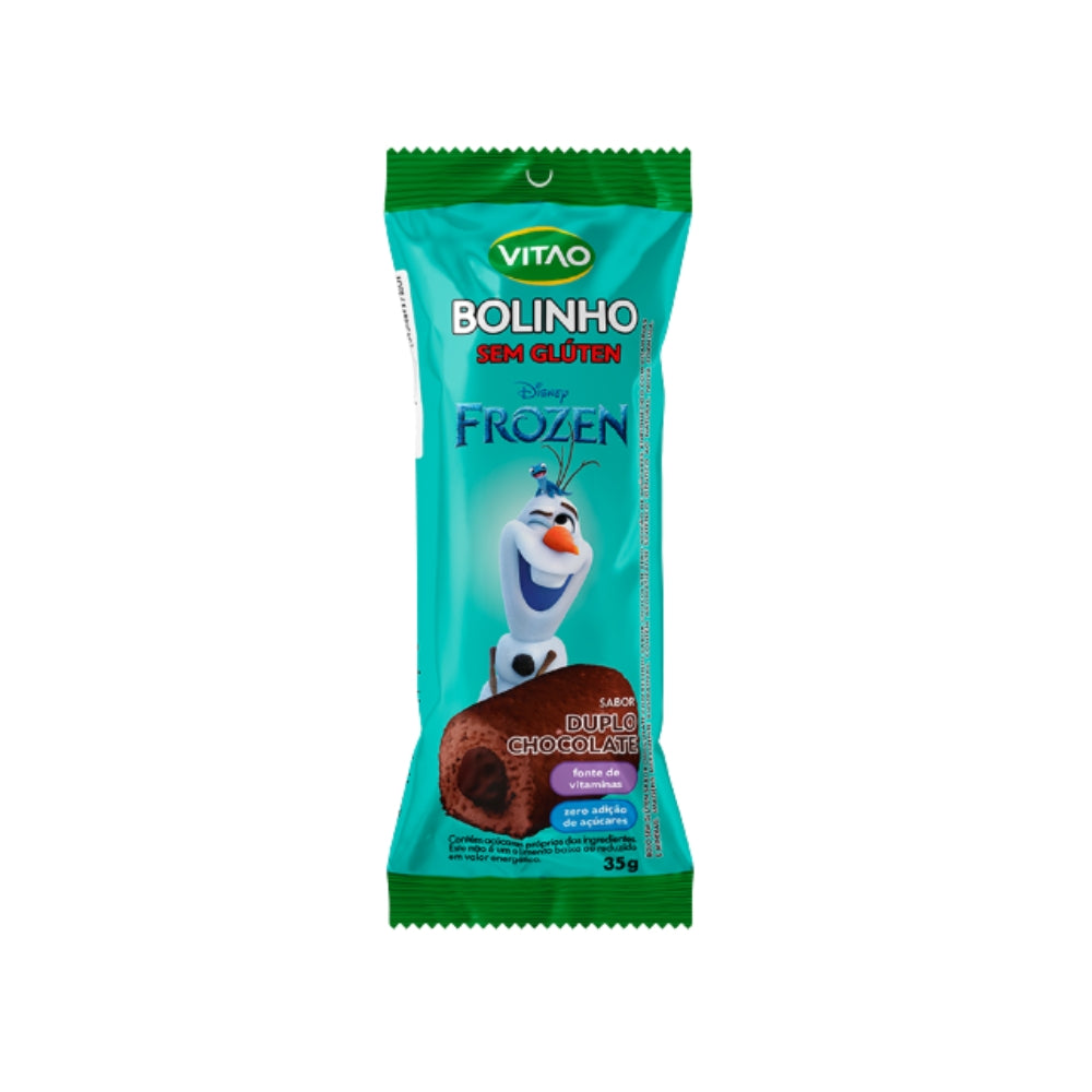 BOLINHO DUPLO CHOCOLATE SEM GLÚTEN DISNEY 35G